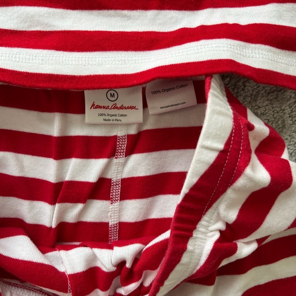 Hanna Andersson Henley Striped Pajamas, Women’s M - Picture 4 of 4